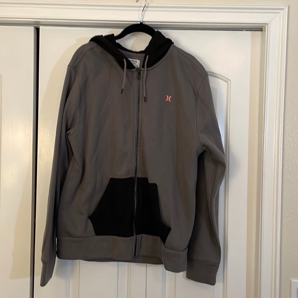 Hurley men’s full-zip hoodie size L